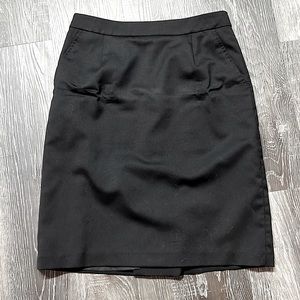 Joseph Abboud Black Pencil Skirt - Regular 06